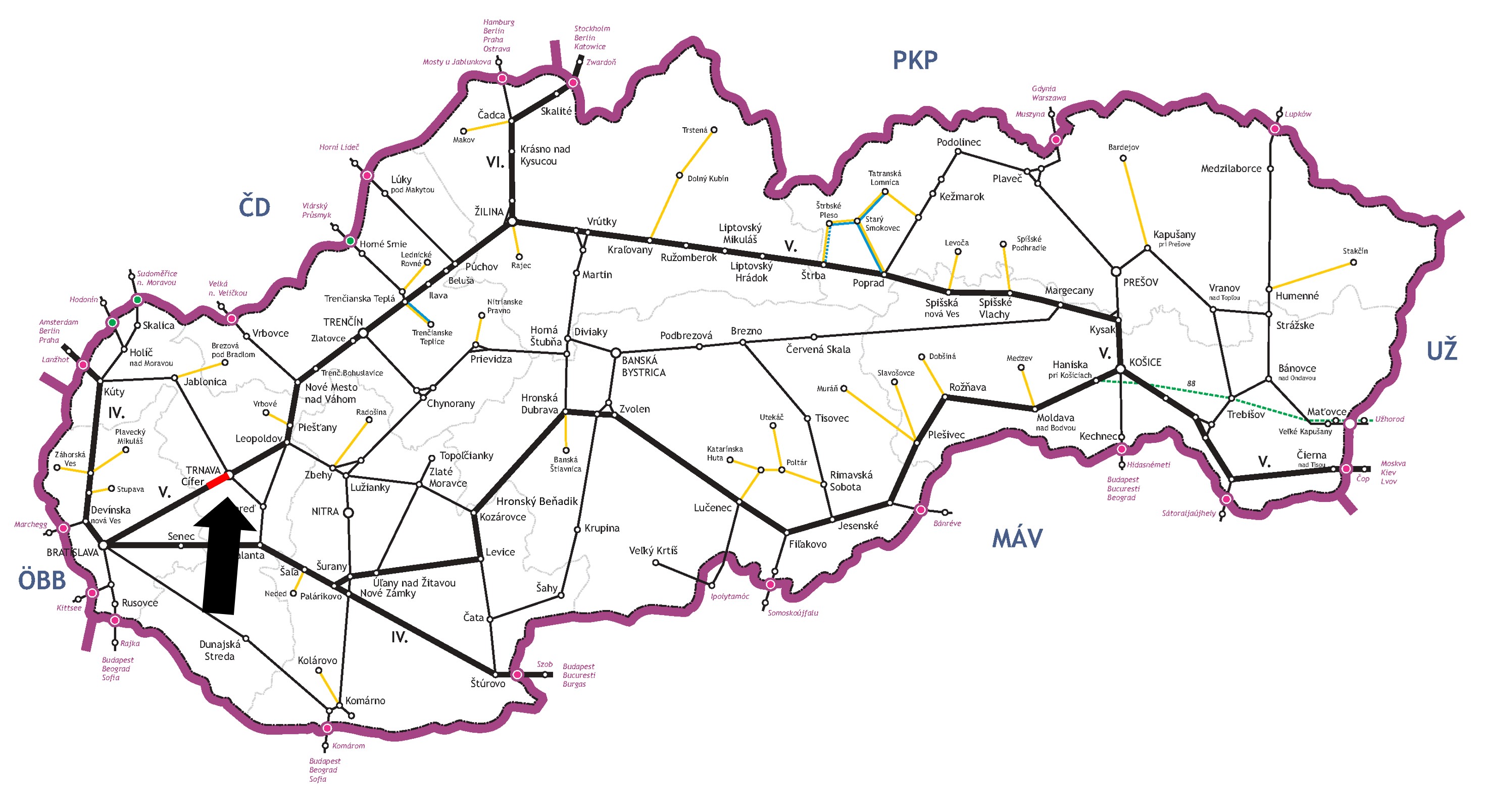 Cífer - Trnava