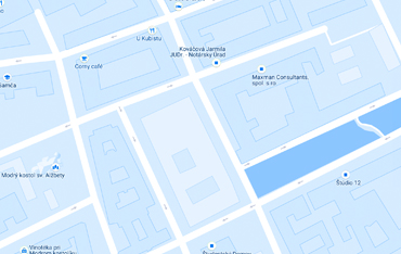 Mapa sídla - navštívte nás