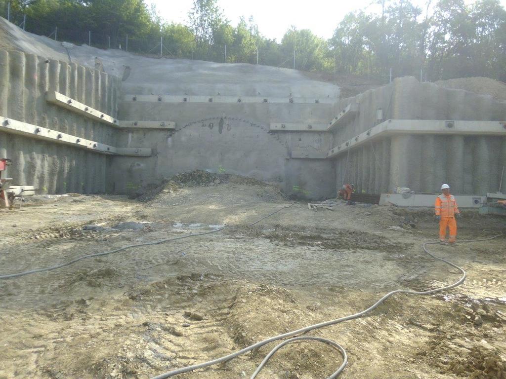 výstavba tunela v&nbsp;Nimnici