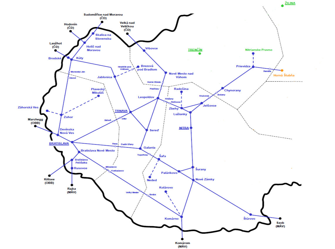 or trnava | WebJET CMS Mapa oblastného riaditeľstva v Trnave