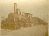 Zahajovací vlak dňa 15.10.1920 v stanici Vajany