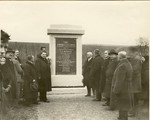 Slavnostní zahájení dopravy 8.12.1927, Pamětní slavnost u tunelu pod Polanou