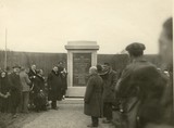 Slavnostní zahájení dopravy 8.12.1927, Pamětní slavnost u tunelu pod Polanou