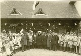 Slavnost zahájení provozu 8.12.1927. Krupina ve Velké