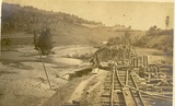 Stavba provisoria u Sv. Štěpána km 159