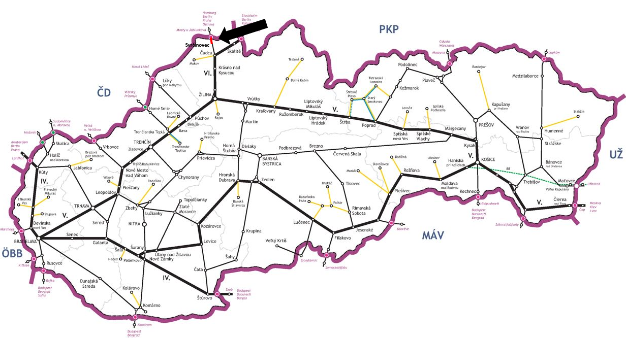 ŽSR, Modernizácia koridoru, štátna hranica ČR/SR – Čadca – Krásno nad Kysucou (mimo), železničná trať, úsek Svrčinovec – štátna hranica SR/ČR (2. fáza)