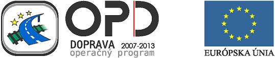 Logo operačného fondu Doprava